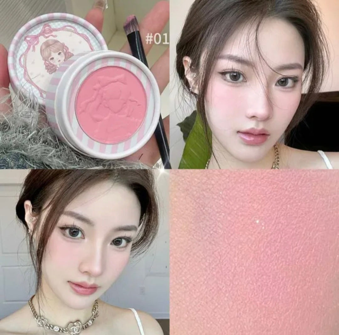 Blush Rose Pâle – Voile Rosé Lumineux